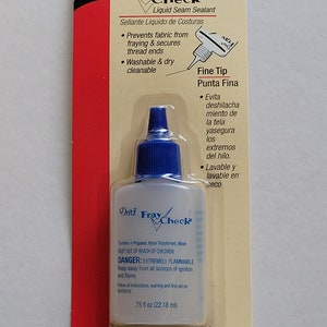 Dritz Fray Check and Dritz Liquid Stitch, New in Packages, Sewing