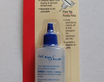 Hi-tack Fray Stop Glue, Stops Fabric Edges Fraying. 60 Ml. Can Be Iron.  HT1500 