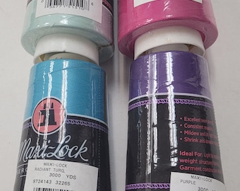 A&E Maxi lock-spun polyester-made in the usa-3000 yd cone