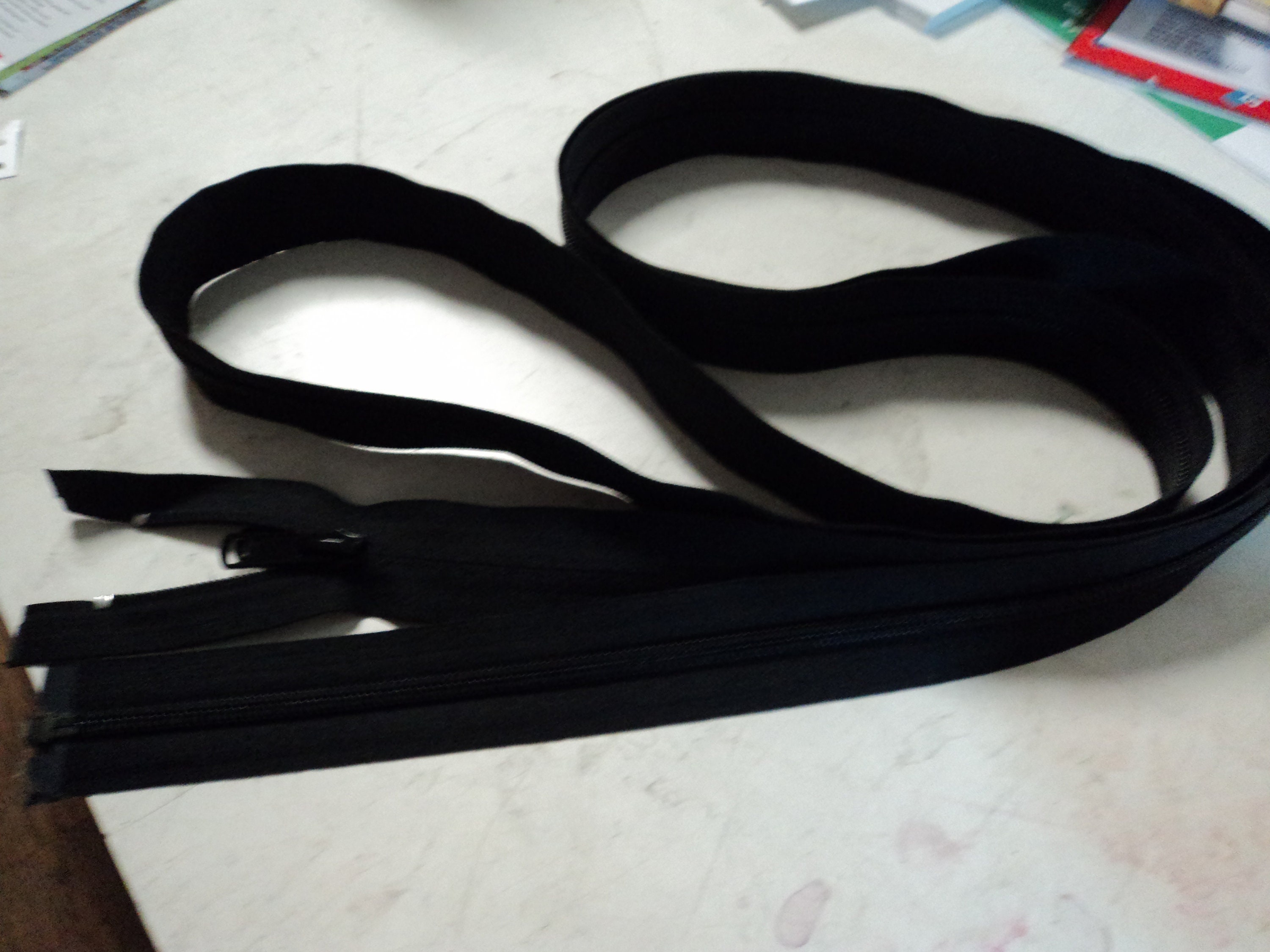 100 YKK® Sleeping Bag Zipper Black Double Tab Slider. Etsy