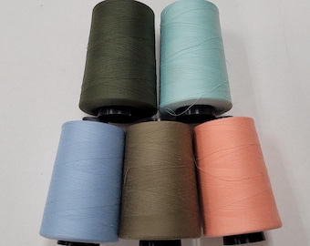 A&E Perma core-poly covered polyester-t30-6000 yd cone-made in usa