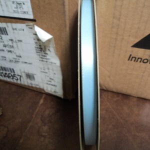 Offray 1,5 cm Satinband, doppelseitig, hellblaues Satinband, hergestellt in den USA