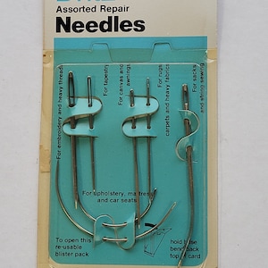 Dritz® assorted repair needles.  made in England.