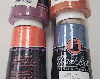A&E Maxi lock-spun polyester-made in the usa-3000 yd cone