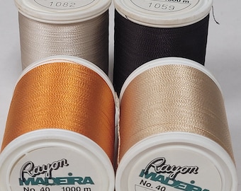 Madeira Embroidery Thread, #40 Rayon. 1100 Yd Spool. #1031 LILAC