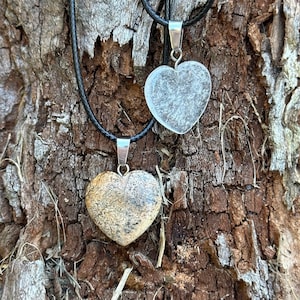 Crystal Heart Pendants