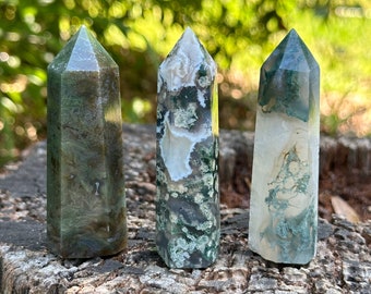Moss Agate Towers