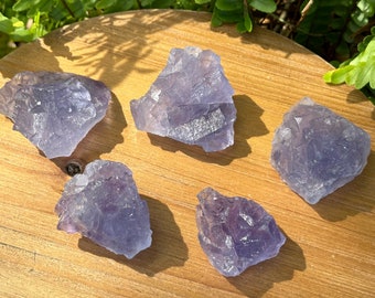 Raw Blue Fluorite