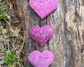 Honeycomb Ruby Heart