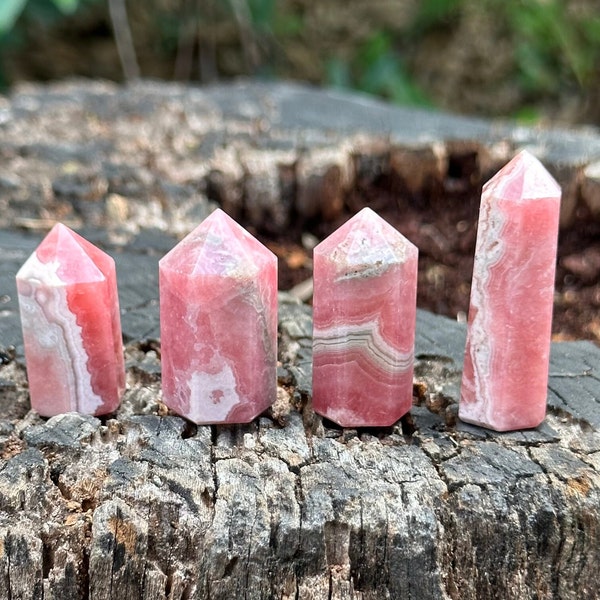 Rhodochrosite Mini Towers