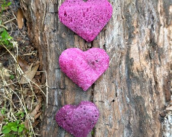 Honeycomb Ruby Heart