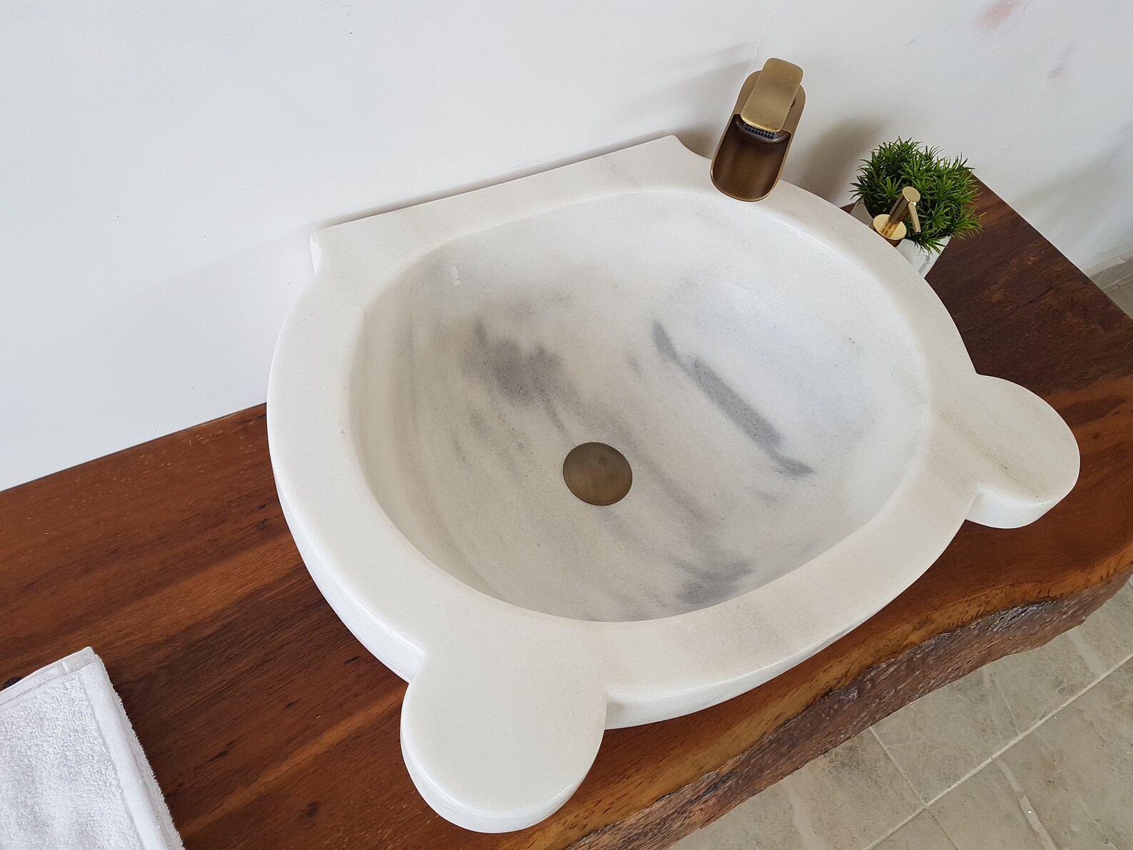 Special Bathroom Sink Ottoman Style Sink Handmade Marble Etsy