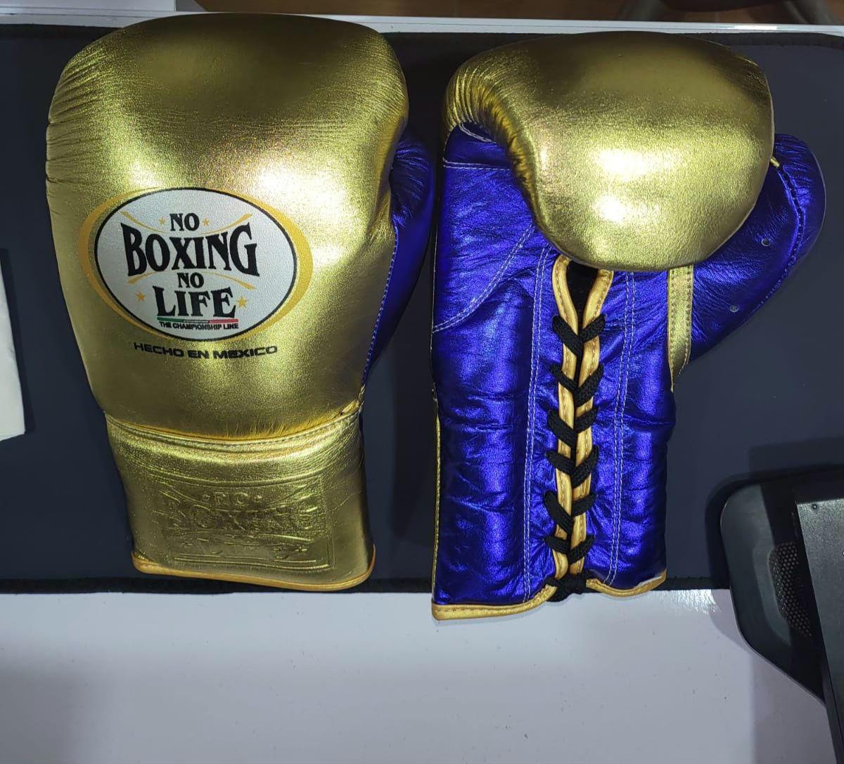 カスタムメイドのレプリカ、No Boxing No Lifeボクシンググローブ 