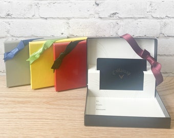 Gift Card  Holder Box - Gloss Solids Popup 4-Pack