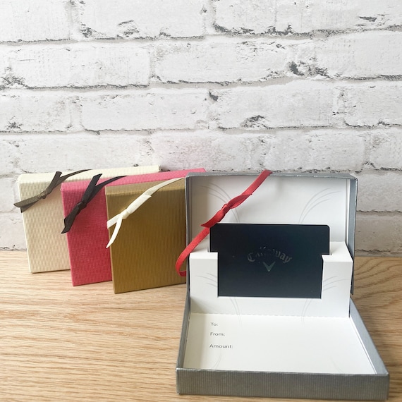 Gift Card Box Holders Matte Ribbed Embossed Popup Insert 4 Etsy