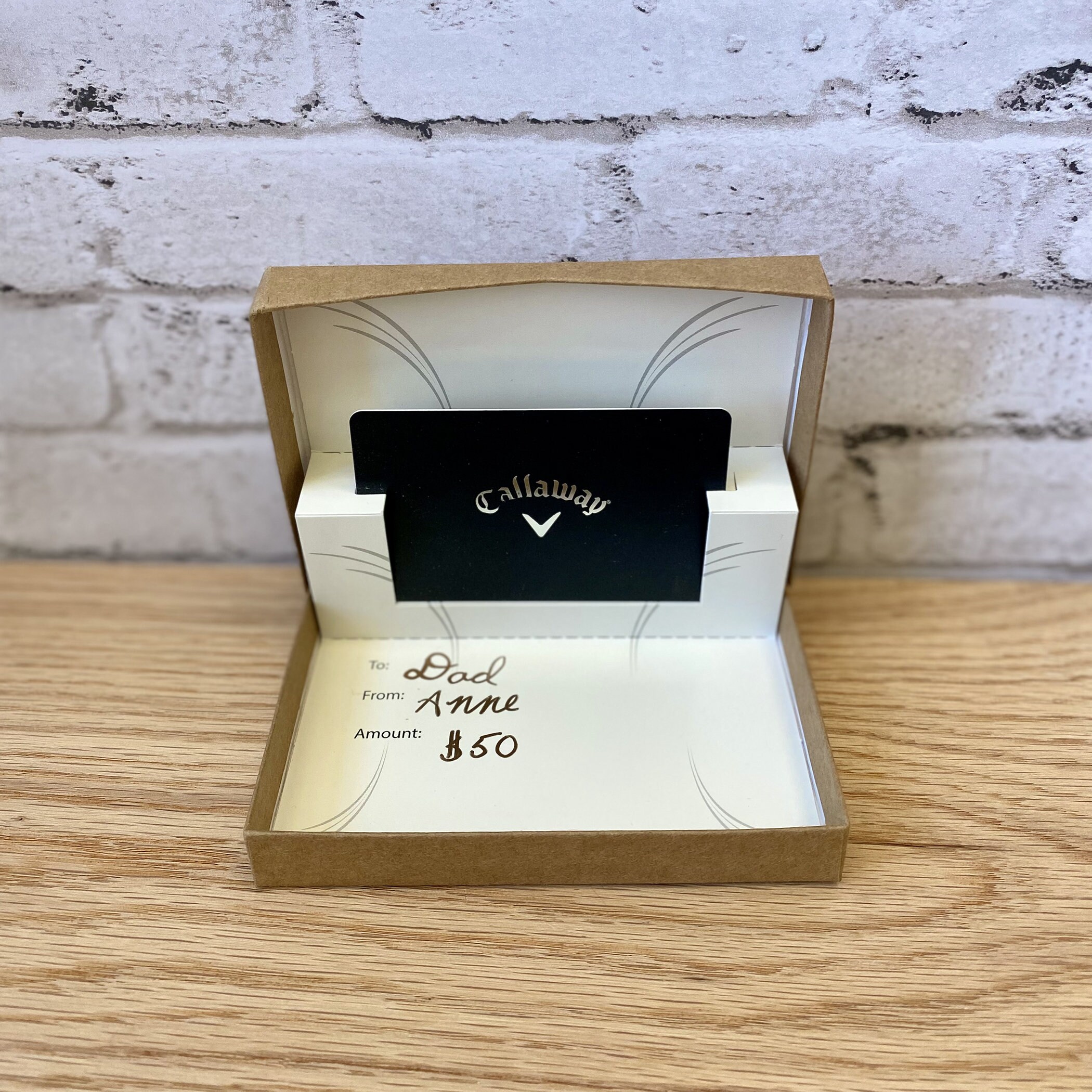 Gift Card Holder Boxes Natural Krafty Sage Pop up Insert 4pack With