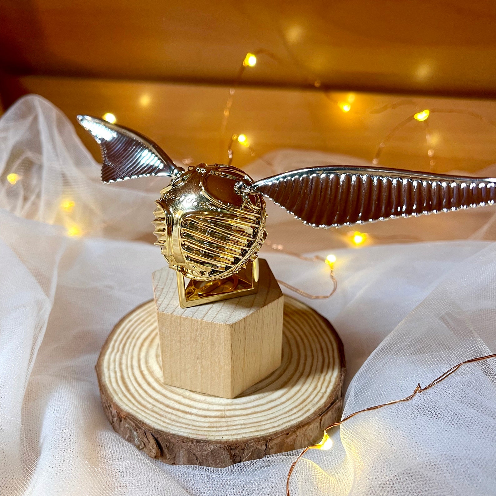 Golden Snitch Ring Box / Golden Snitch Ring Holder / Wedding Etsy