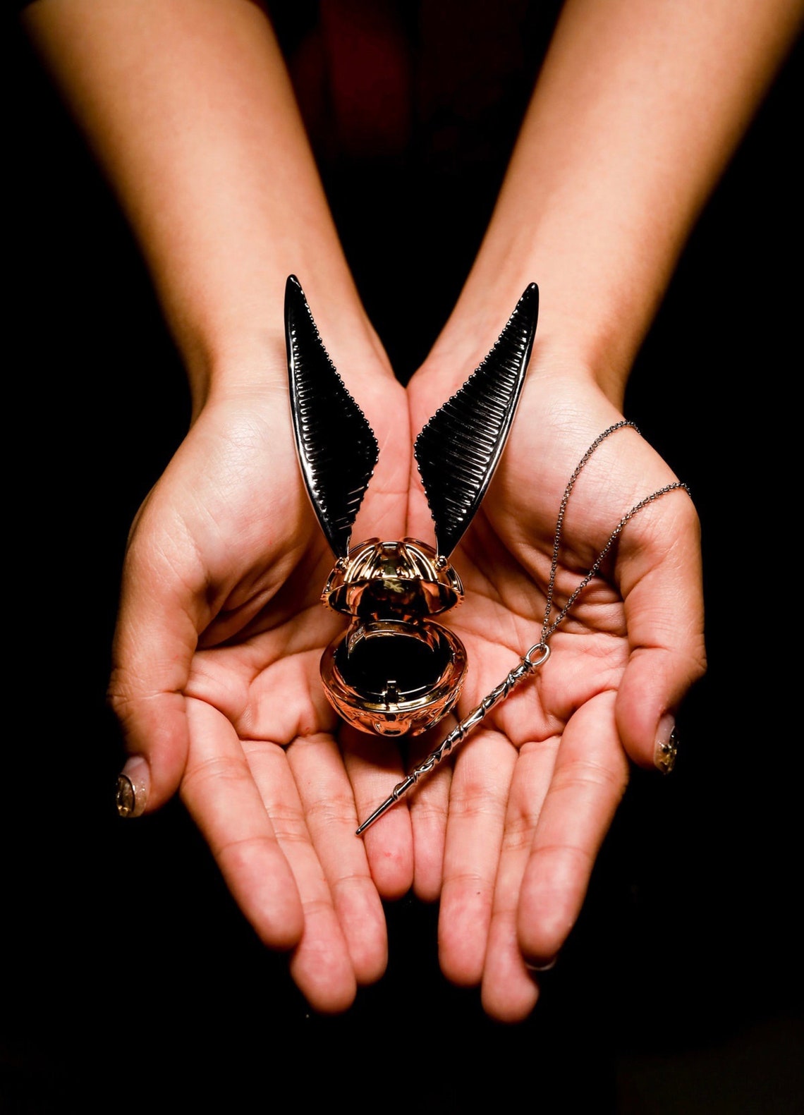 Golden Snitch Ring Box / Golden Snitch Ring Holder / Wedding Etsy