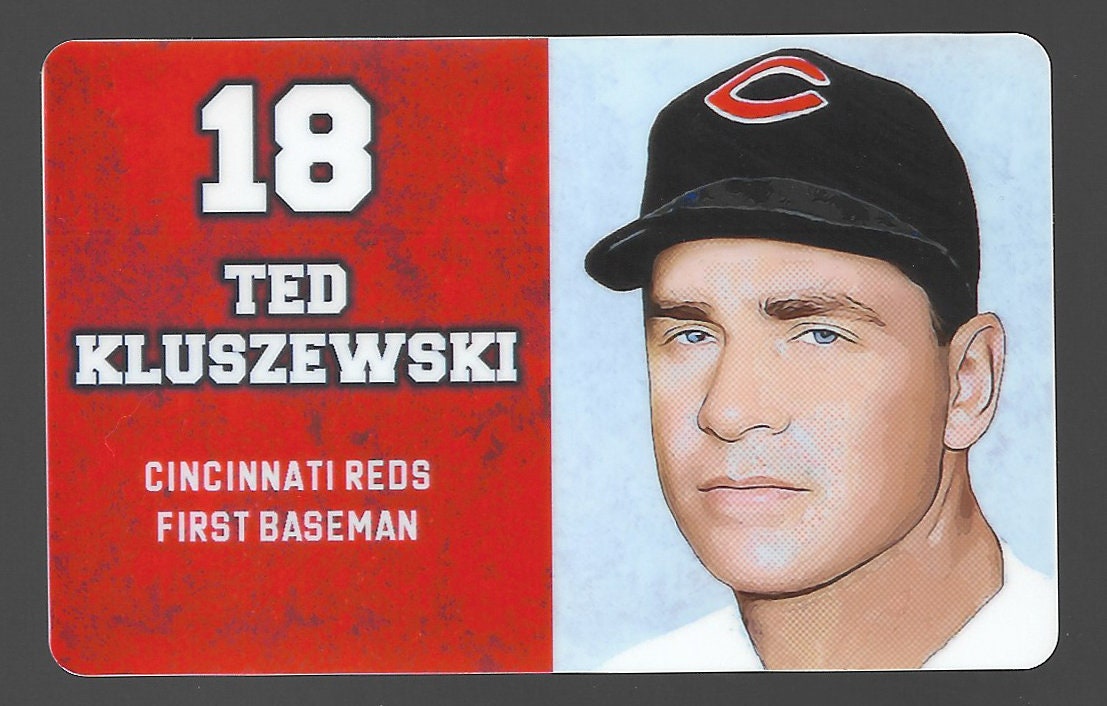 Ted Kluszewski 1955 Topps Baseball Card as Pictured 1438 