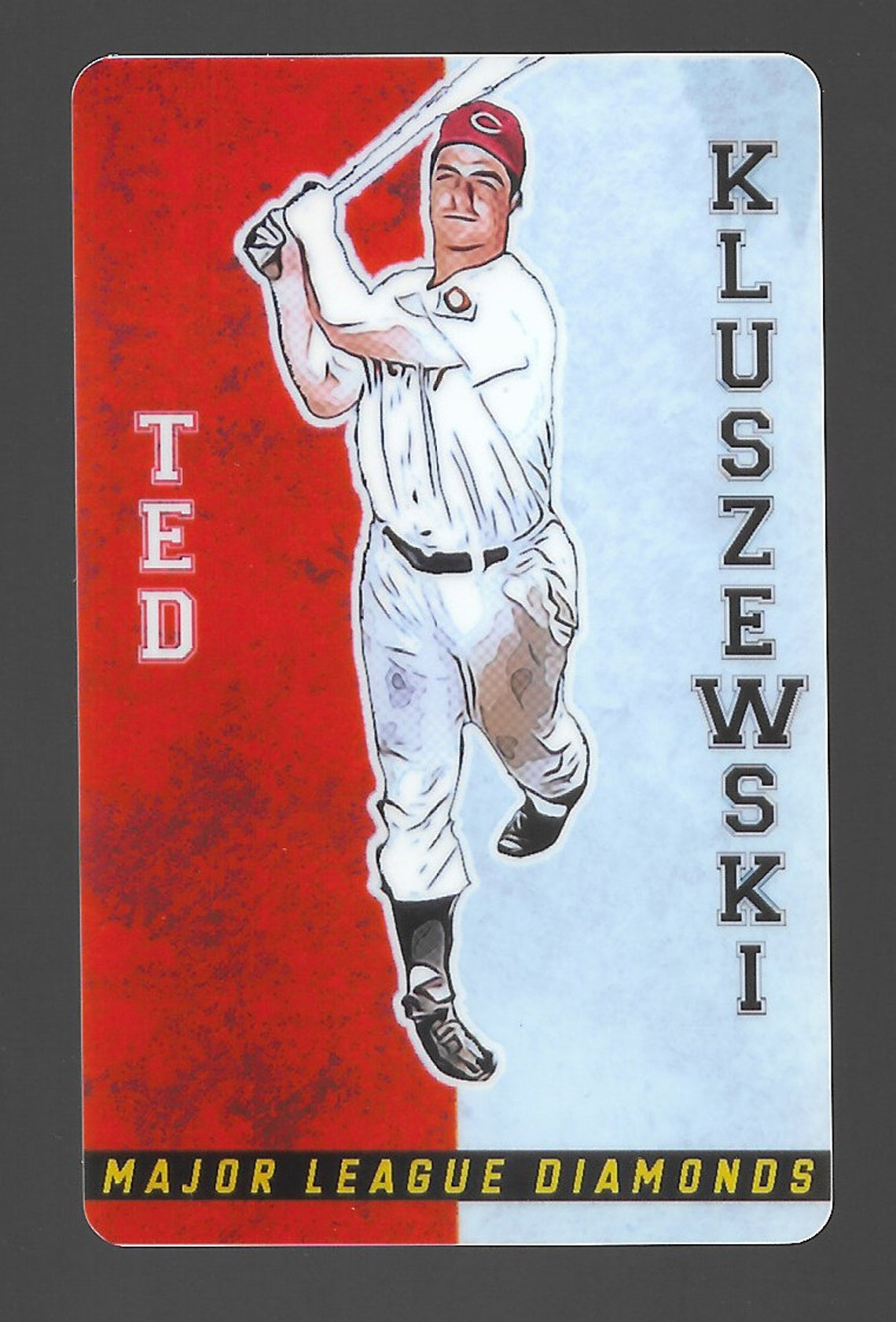 Ted Kluszewski Cincinnati Reds PVC Novelty Sports Card - Etsy