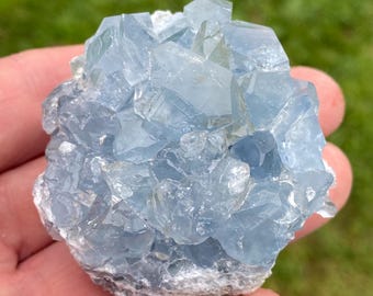 セレスタイト　ハート型　クラスター セレスタイトクラスターハート - Etsy 日本