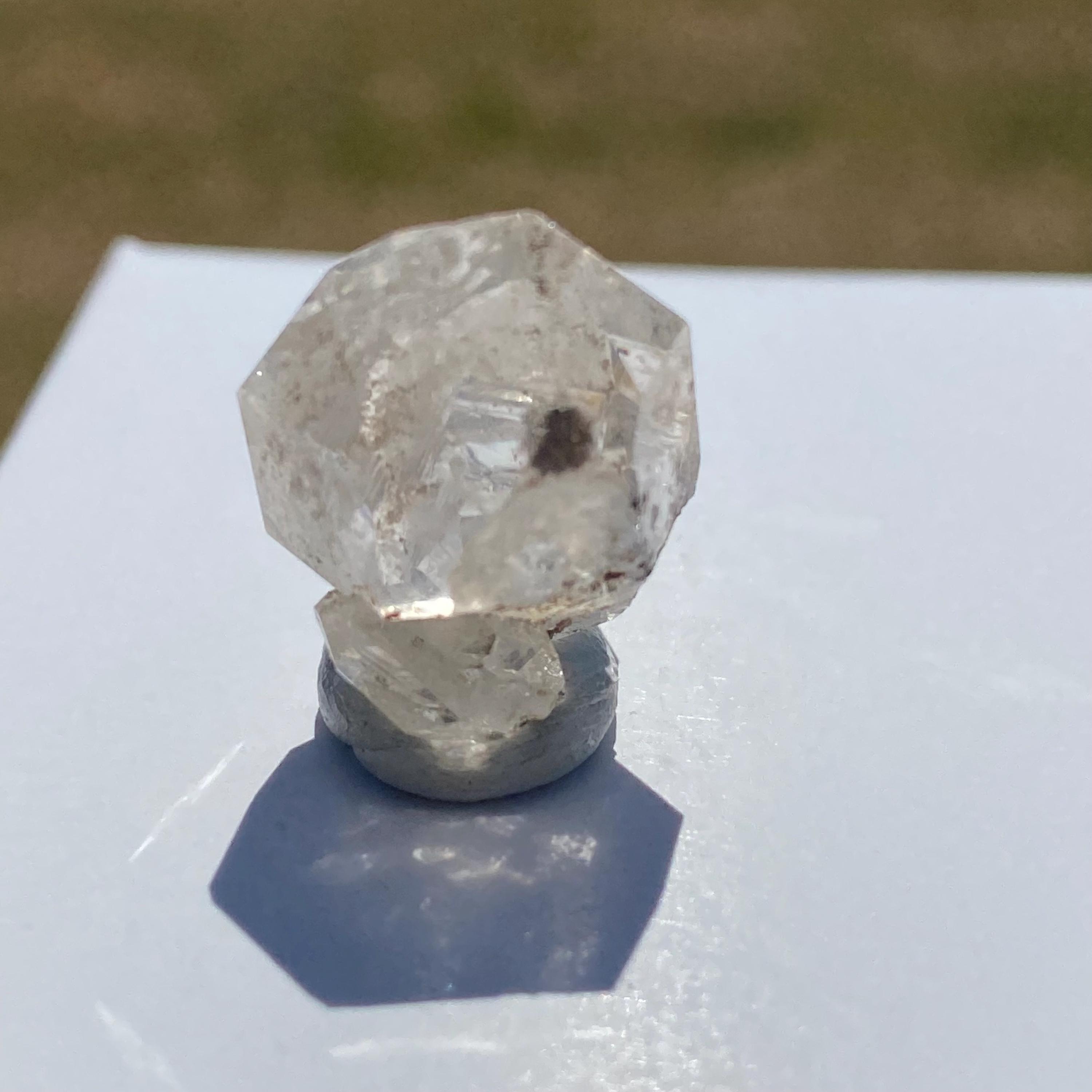 ニューヨーク州産ハーキマーダイヤモンド標本 約4.1グラム - Etsy 日本