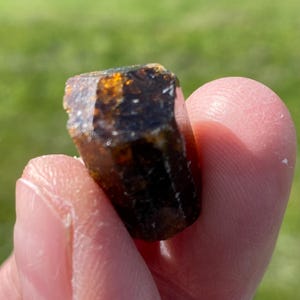 Naturligt terminerad dravit (brun turmalin) ca 6,9 gram