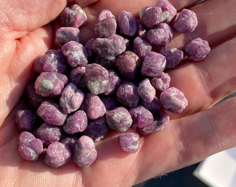 Natural Small Rubies Job Lot 80 Grams Approx