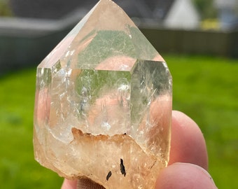 天然シトリンポイントレインボー約48グラム - Etsy 日本