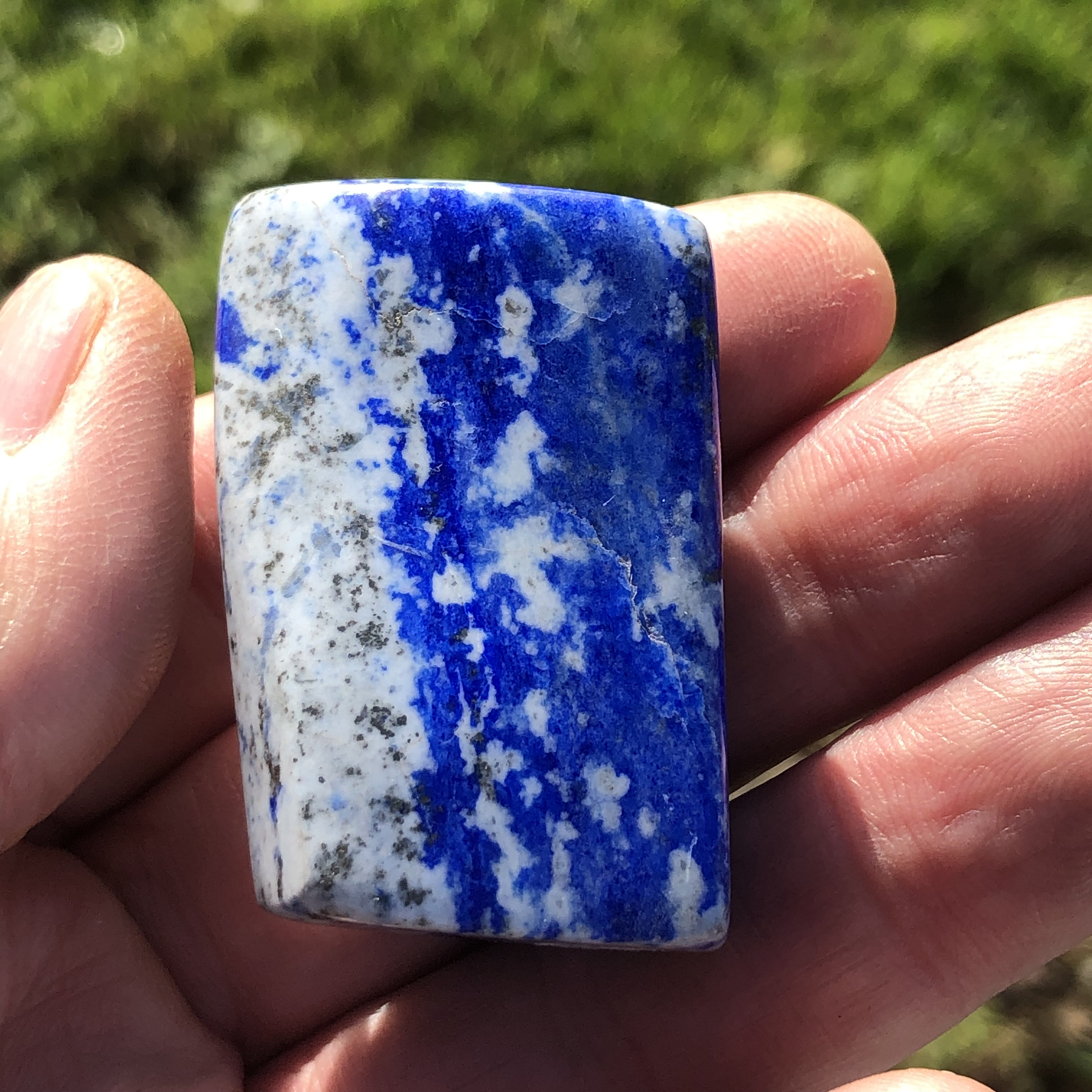 Polished Lapis Lazuli Freeform 52 Grams Approx - Etsy