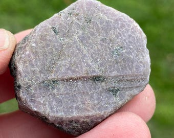 Natural Ruby Corundum with Record Keeper 46 grams approx