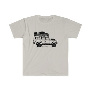 Ink Land Rover Defender - Unisex Softstyle T-Shirt