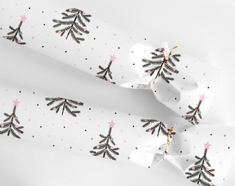 Christmas Tree Wrapping Paper - Wrapping Paper Christmas, Pink Christmas Wrapping Paper, Holiday Wrapping Paper, Christmas Gift Wrap