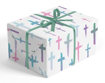 Religious Wrapping Paper - Christian Wrapping Paper, Religious Gift, Christian Gift, Gift for Pastor, Religious Gift Wrap, Christian Paper