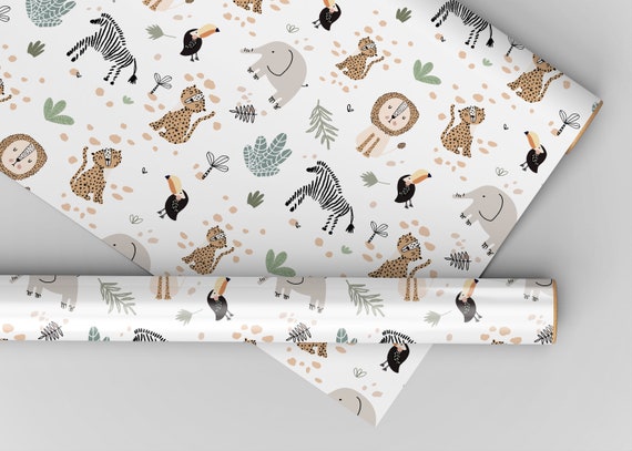 Jungle 2024 wrapping paper
