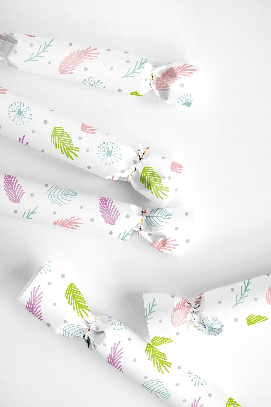 Pastel Tree Wrapping Paper Pastel Wrapping Paper, Winter Baby Shower