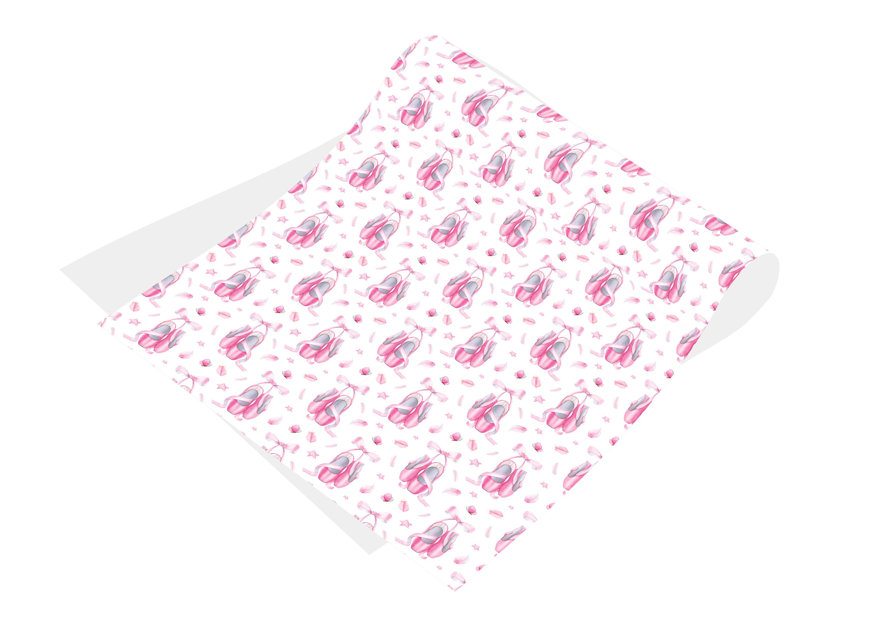 Central 23 - Papier Cadeau Ballerine - 6 Feuilles De Papier