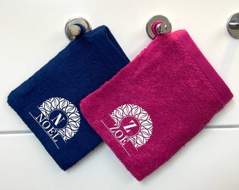 Washcloth with name / Personalizable / Washcloth printed