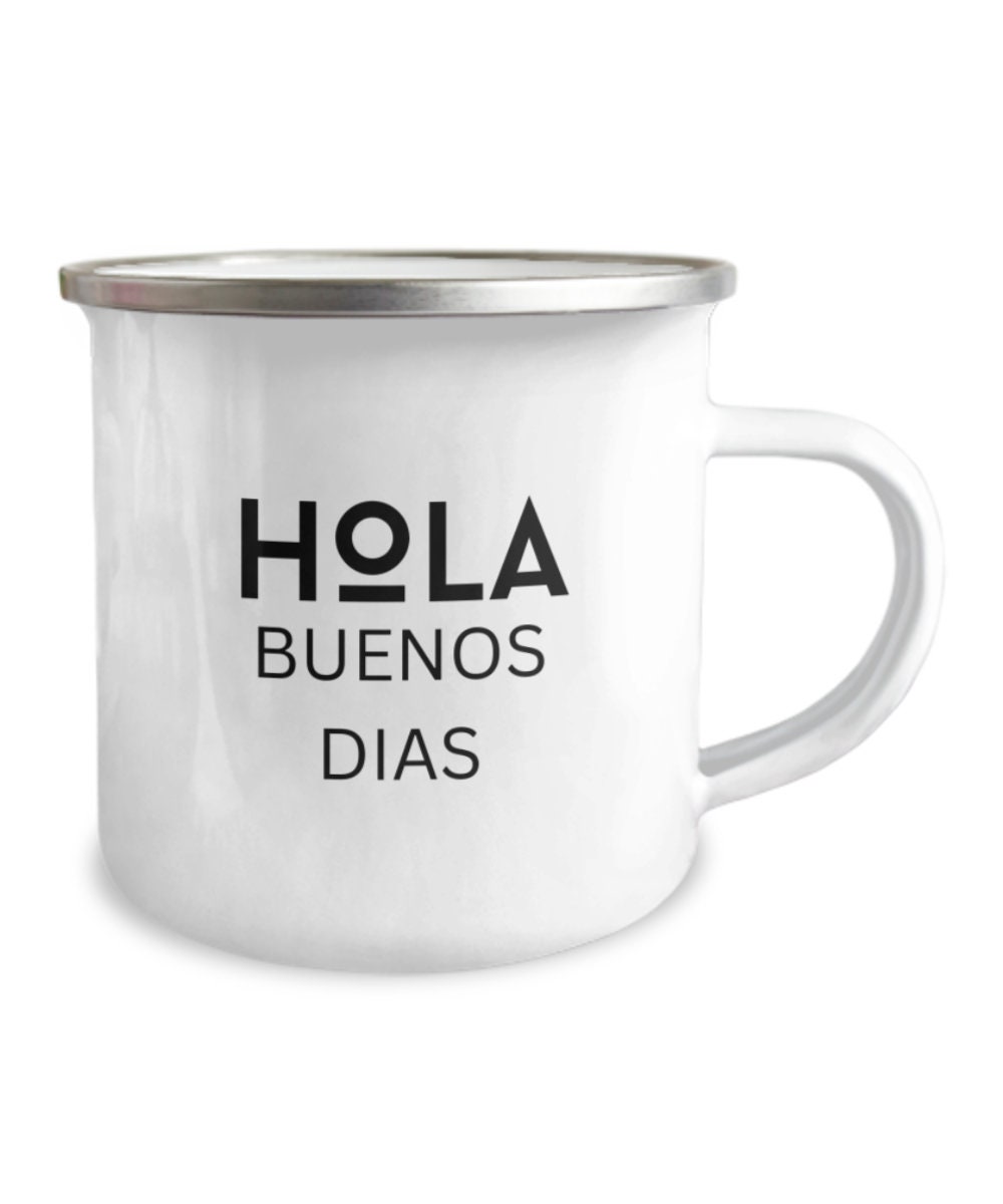 Hola Buenos Dias Camper Mug Funny Camper Mugs for Women Adult - Etsy