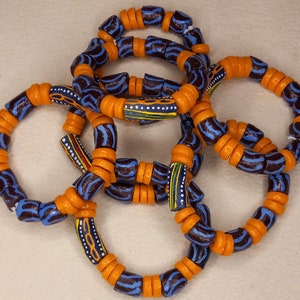Traditional Ghana bead bracelet