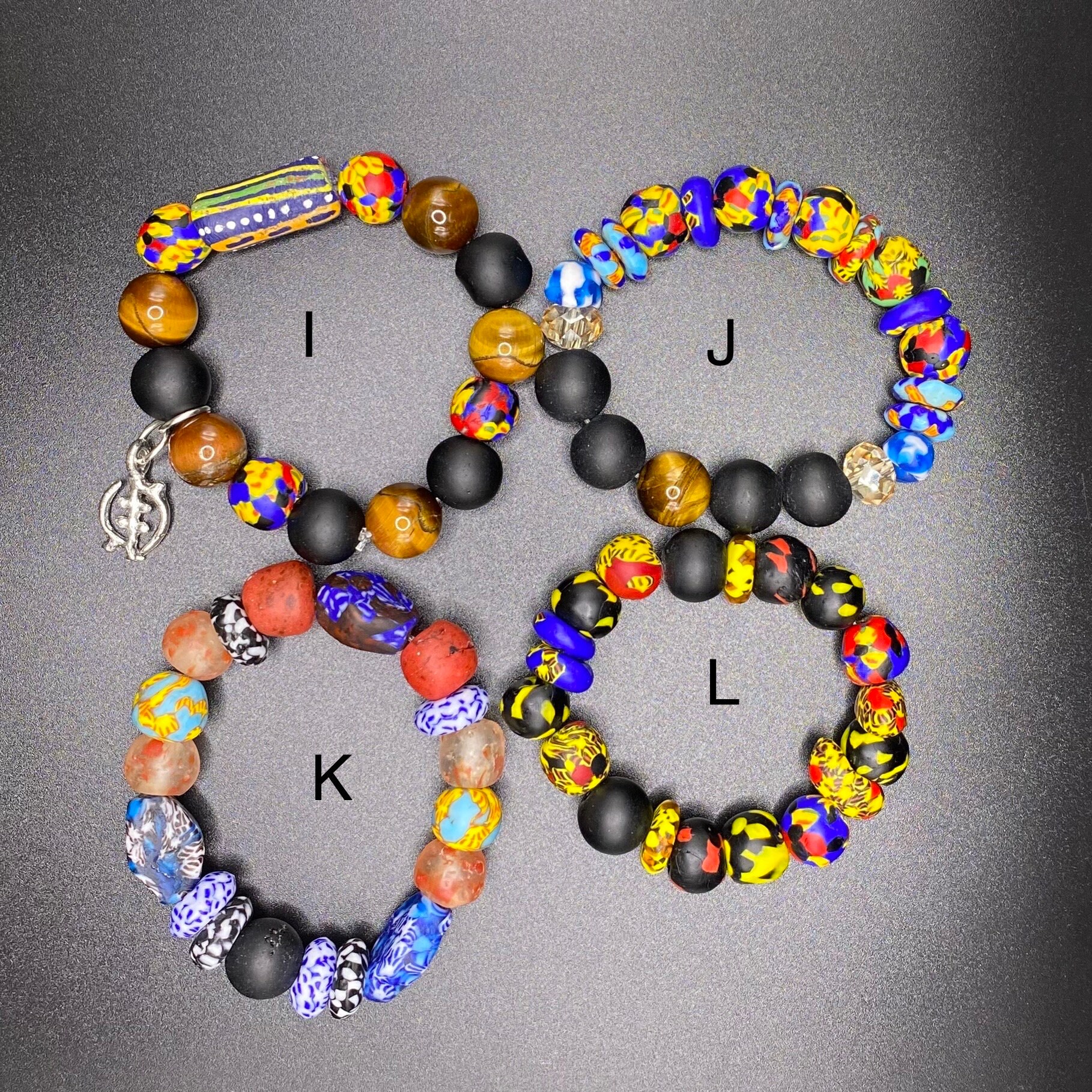 Authentic Ghana Bead Bracelet Etsy