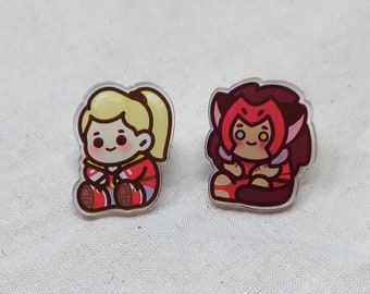 Catradora acryl pinnen