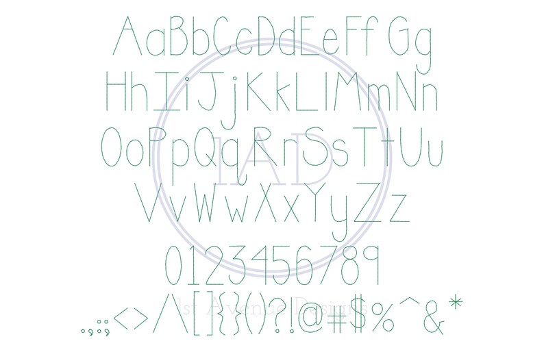 Jack Font Vintage/dotted/sashiko Style Handwritten Font, Native BX, 6