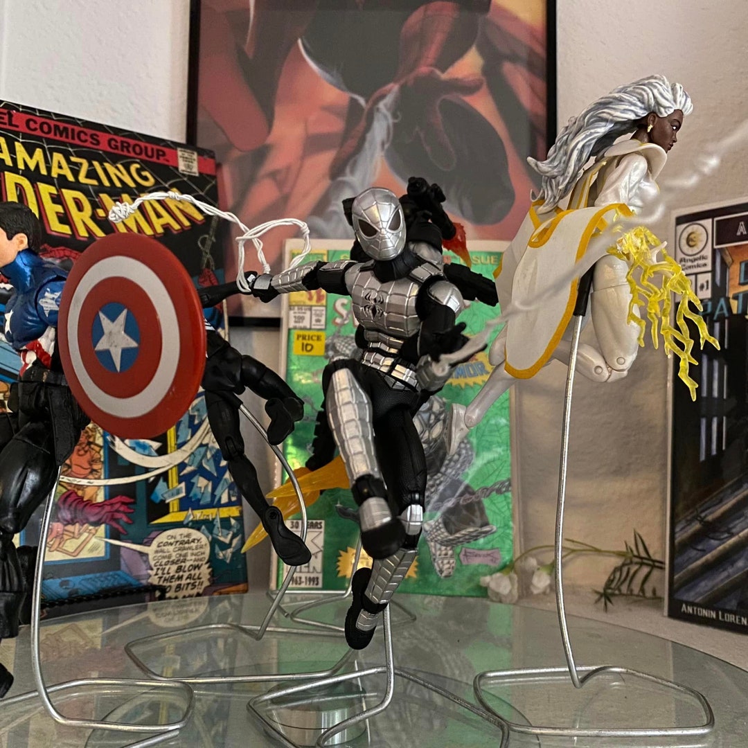 1/12 Metal Action Figure Flight Stand 34 Pack Etsy