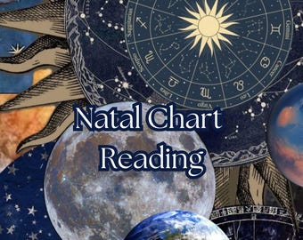 Natal Chart Reading - Etsy