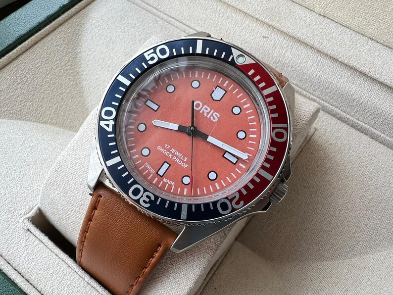 Oris 17 Jewels Vintage Watch Oris Shock Proof Beautiful Dial Etsy UK