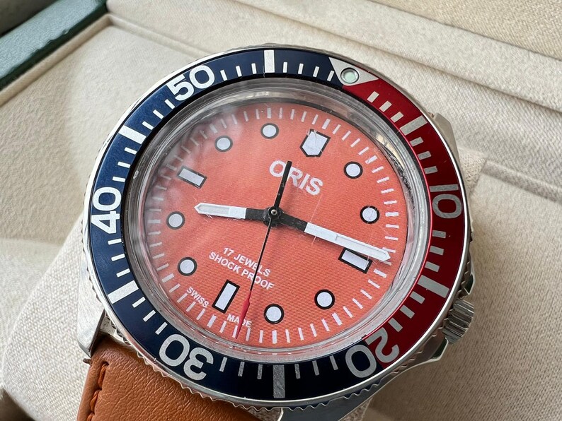 Oris 17 Jewels Vintage Watch Oris Shock Proof Beautiful Dial Etsy UK