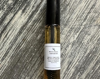 Organic Eyelash Serum: Jamaican Black Castor Oil, Cedarwood & Lavender