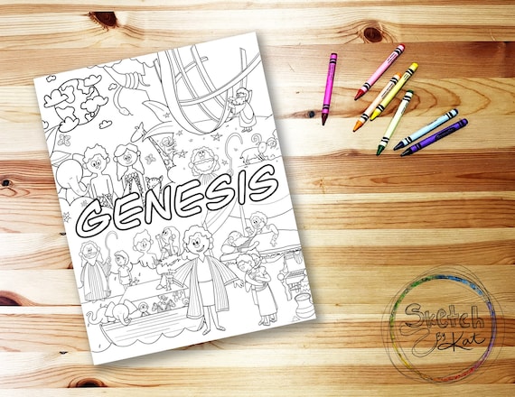 Book Of Genesis Coloring Pages