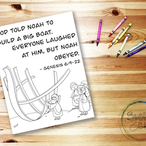 Noah&#39;s Ark | Bible Coloring Pages